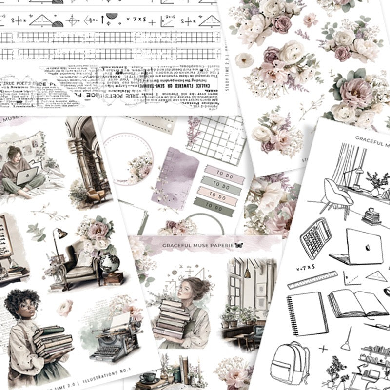 Study Time 2.0 Full Journaling Collection