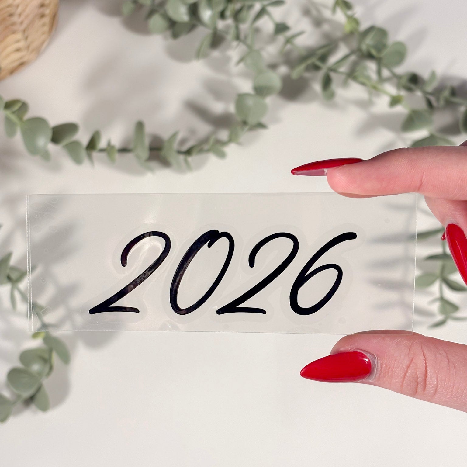 Metal Sticker Transfer - Matte Black