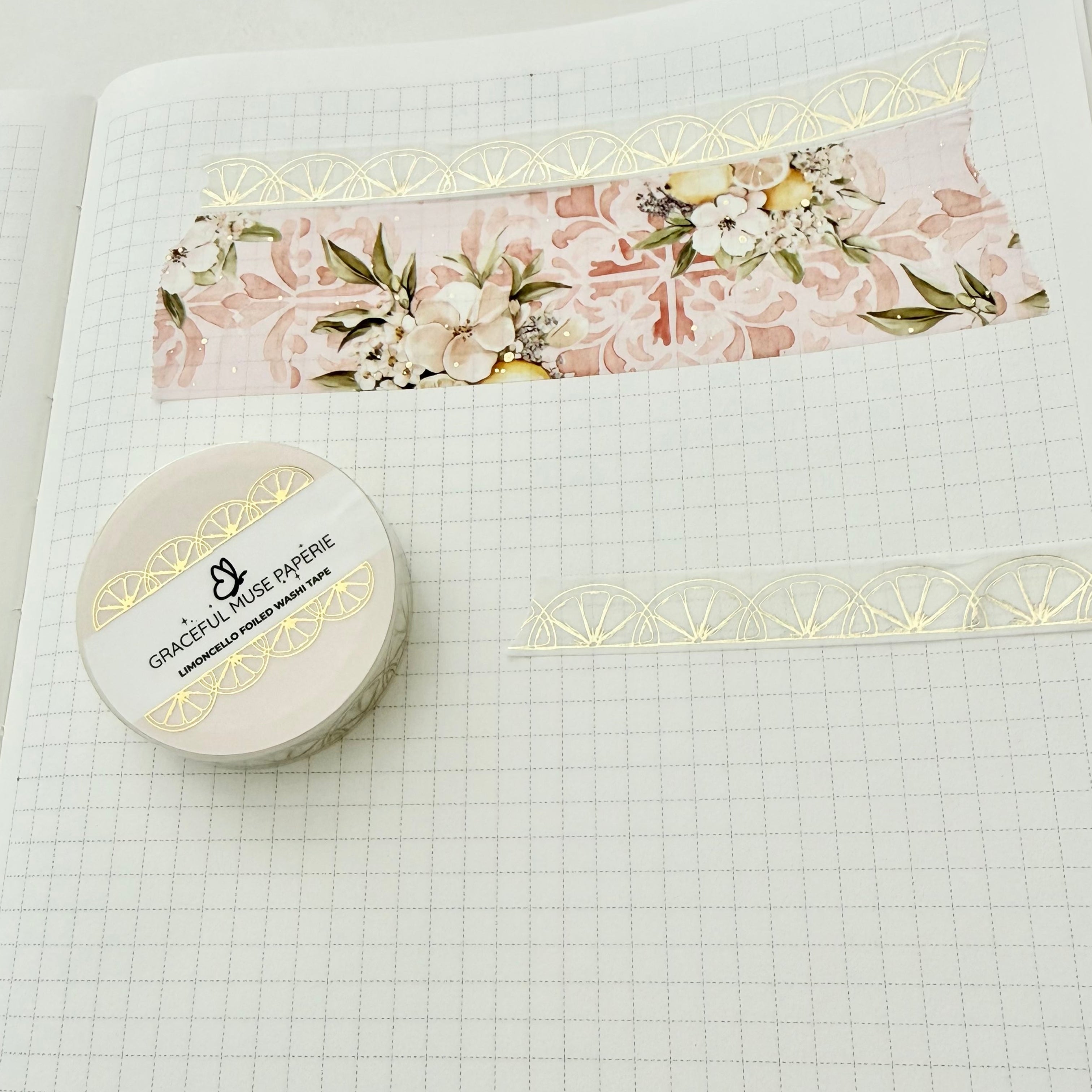 Washi Tape - Limoncello Foiled