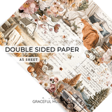 Farmhouse Fall - FOILED Double Sided Paper