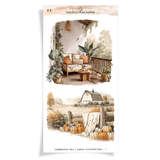 Large Illustrations 1 - Farmhouse Fall