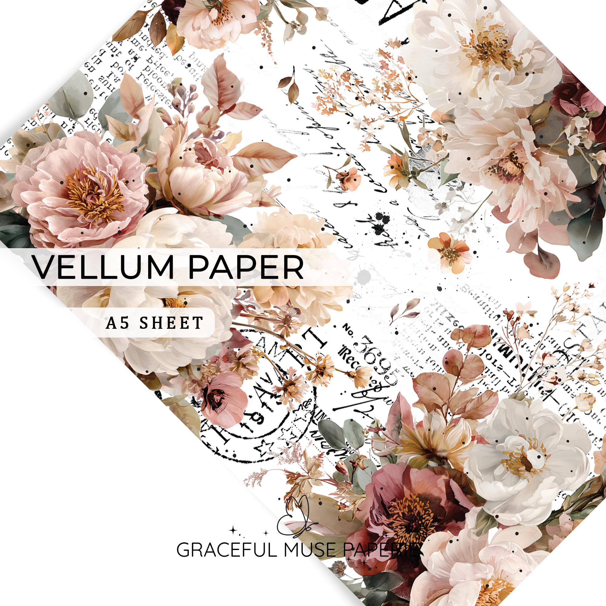 Farmhouse Fall - Floral | Vellum