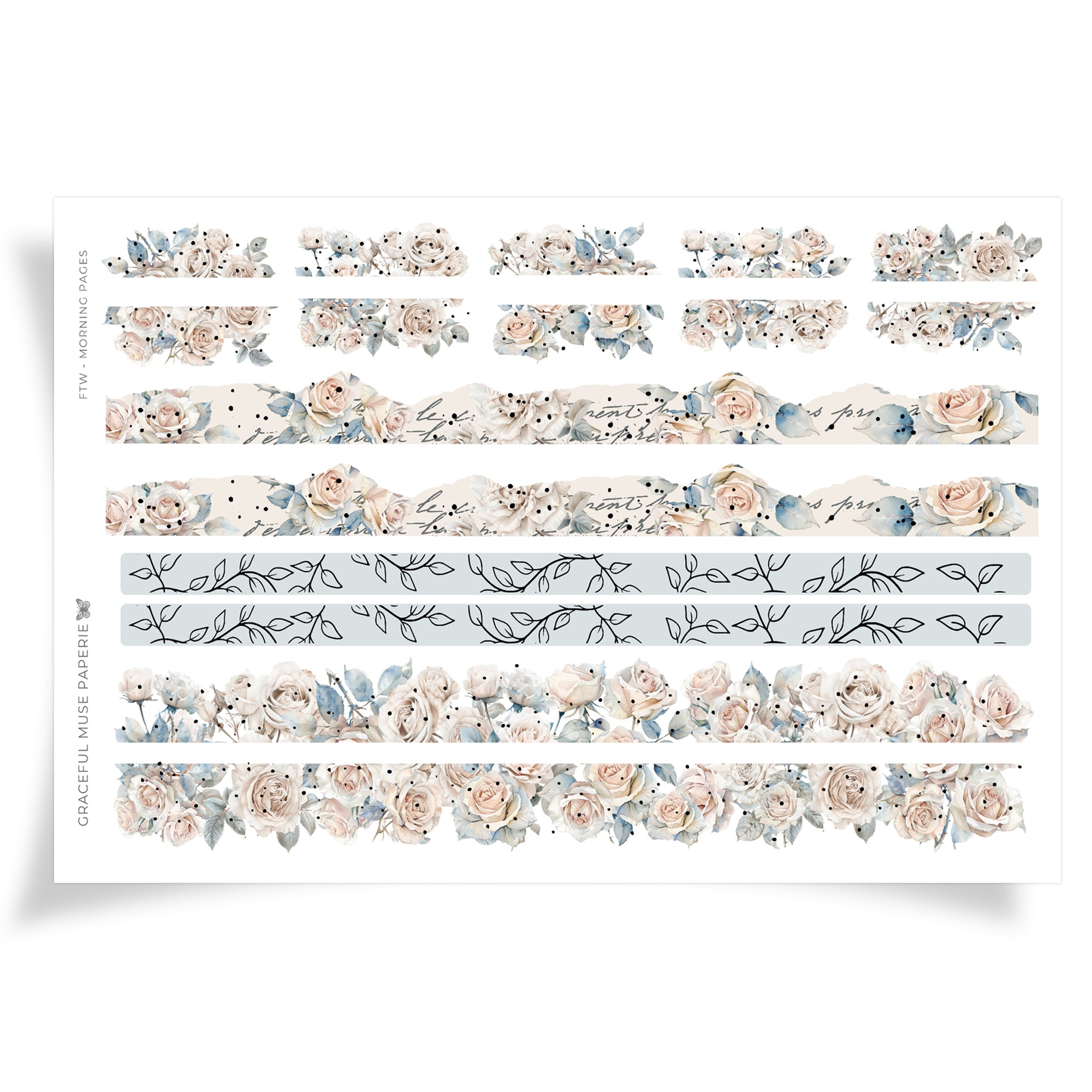 Aamusivut | Washi Add On FTW - FOILED