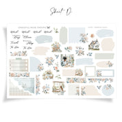 Morgenseiten | FOLIERTES Hobonichi Cousin Wöchentliches Sticker-Kit 