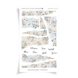 Morning Pages | WEEKS Torn Shapes - FOILED