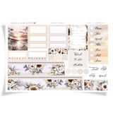 Chasing Sunsets | FOILED Hobonichi Cousin Weekly Sticker Kit