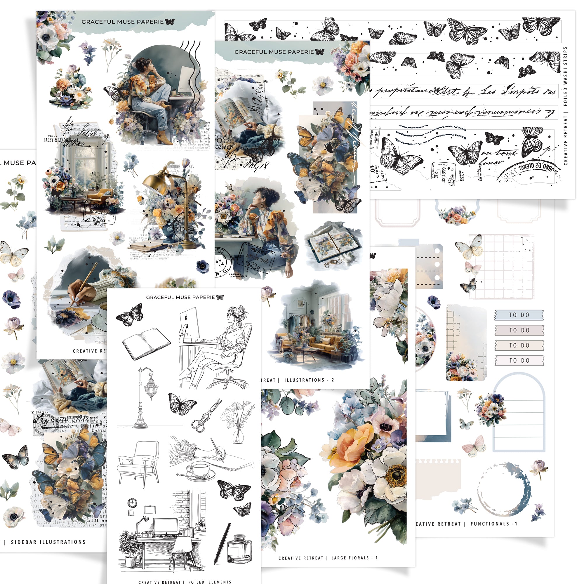 Creative Retreat - Decorative Kit