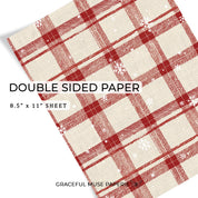 The Night Before  - FOILED Double Sided Paper