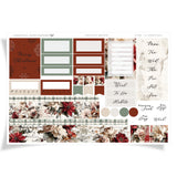 The Night Before | FOILED Hobonichi Cousin Weekly Sticker Kit