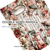 A Little Self Love   - FOILED Double Sided Paper