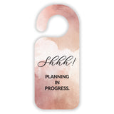 Foiled Door Hanger - A Little Self Love