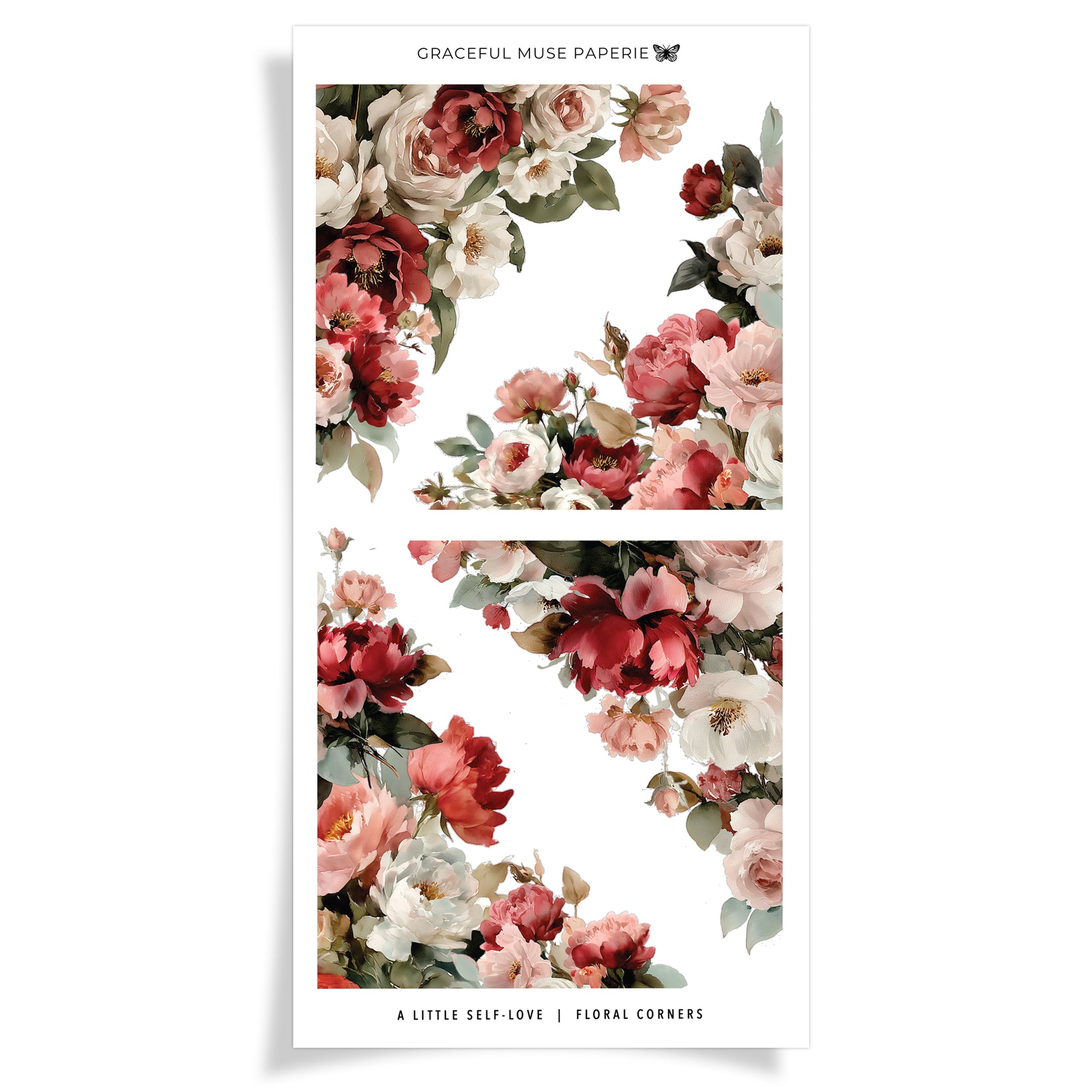 Floral Corners - A Little Self Love