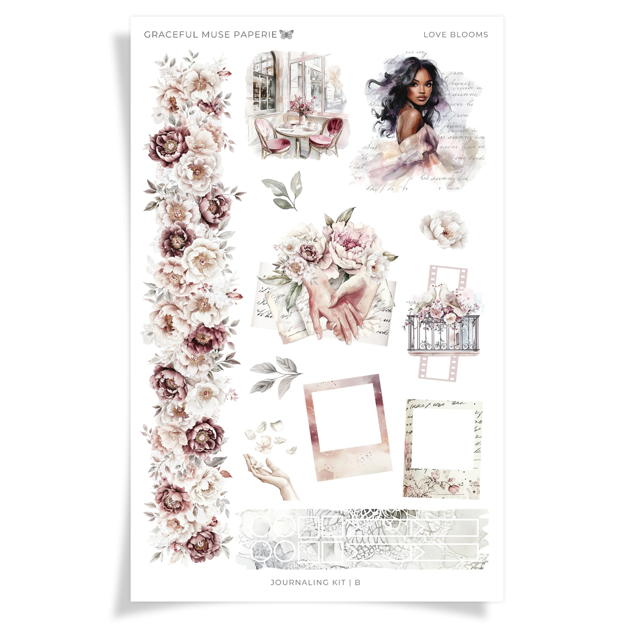 Love Blooms | FOILED Journaling Kit