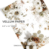 Turning The Page - Floral | Vellum