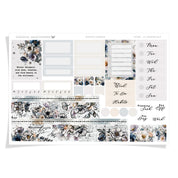 Winter Garden | FOILED Hobonichi Cousin Weekly Sticker Kit