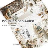 Turning The Page  - FOILED Double Sided Paper
