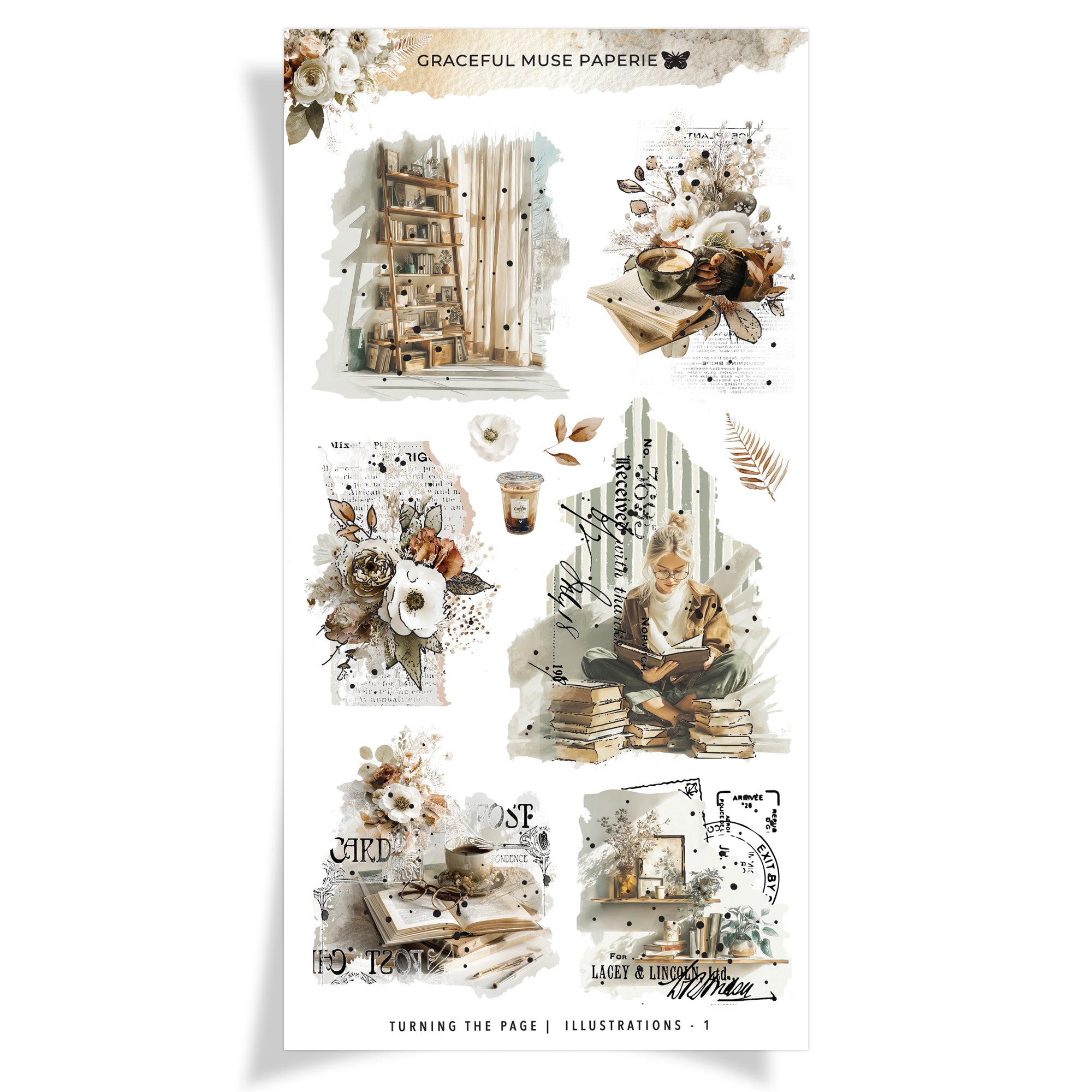 Illustrations 1 - Turning The Page