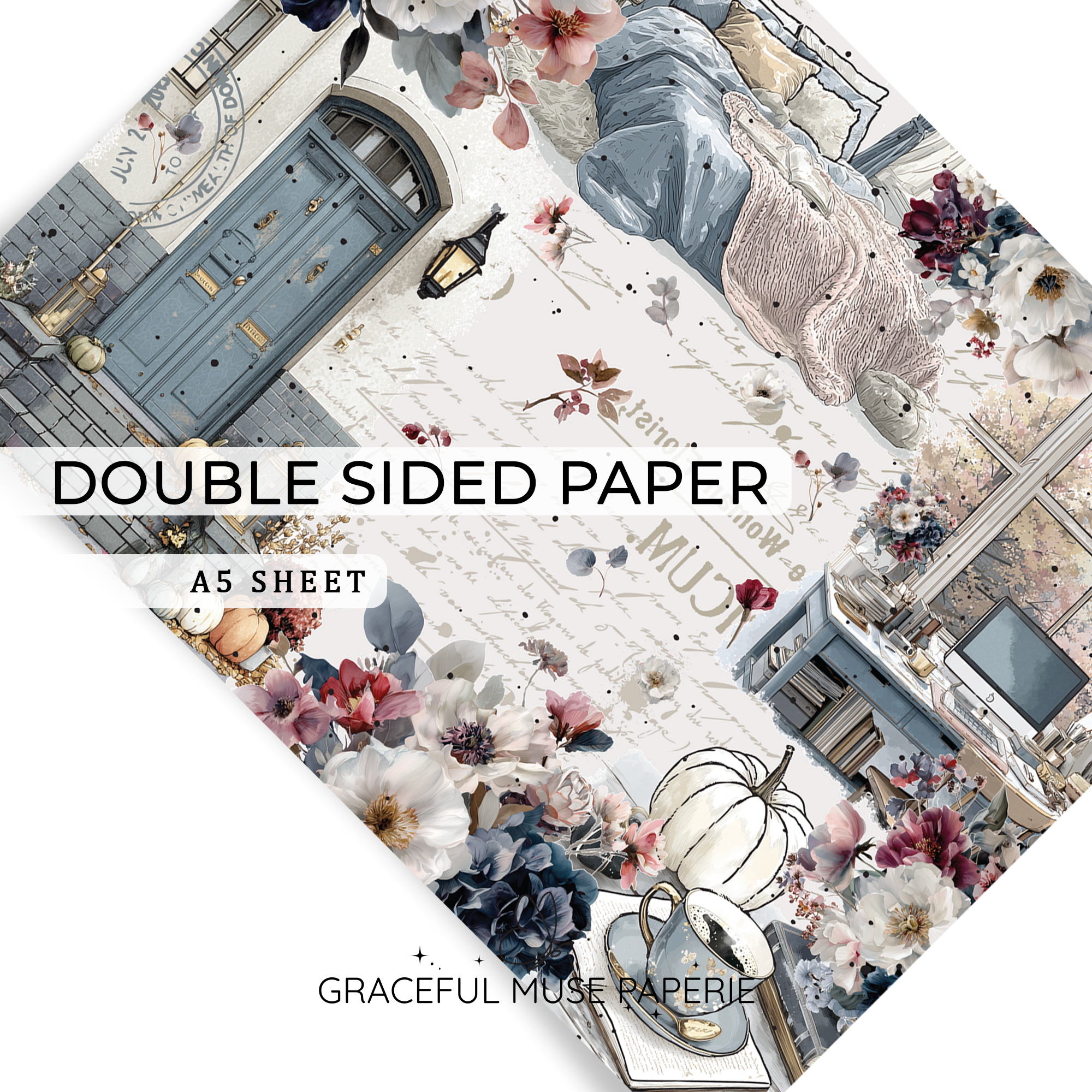 Cozy Corners - FOILED Double Sided Paper