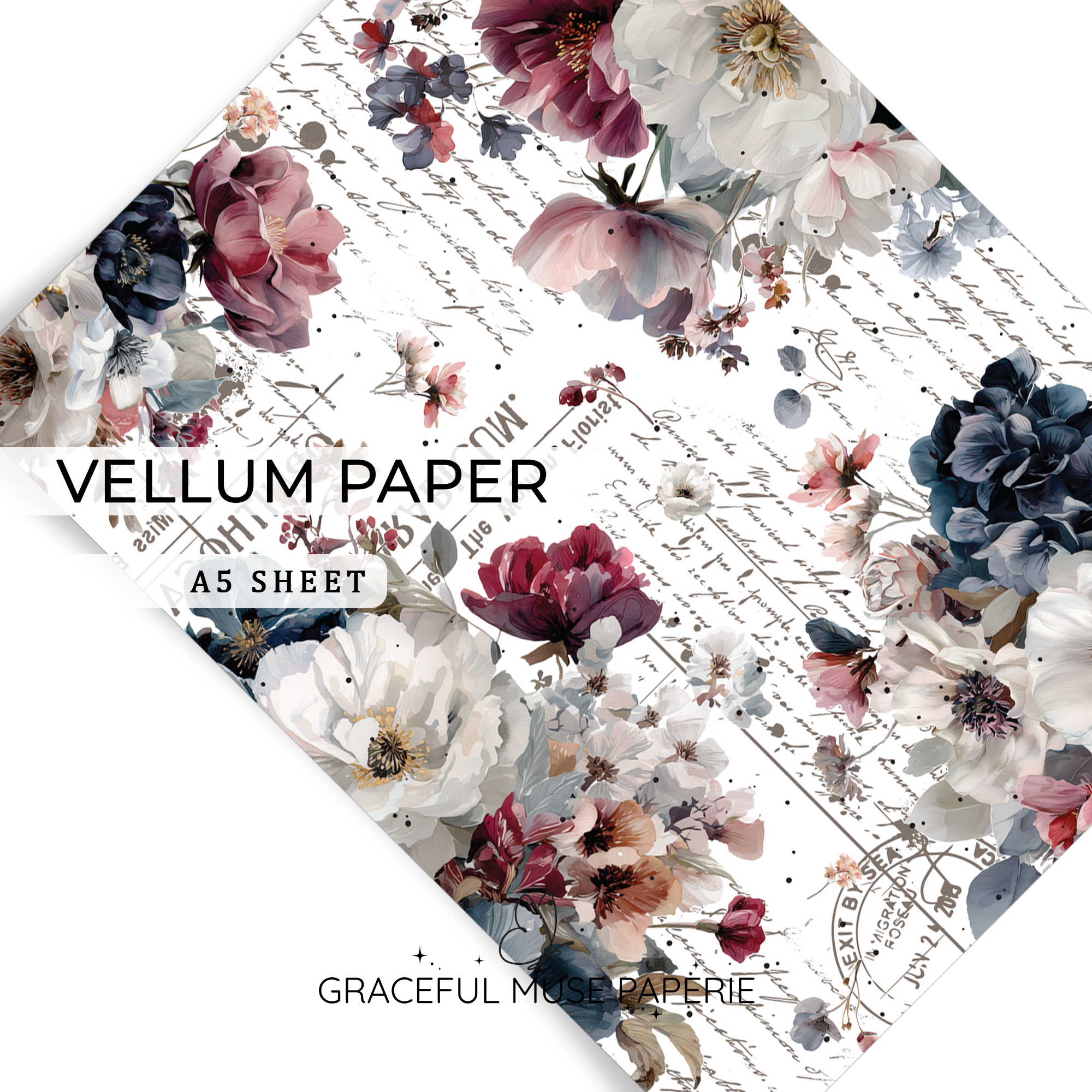 Cozy Corners - Floral | Vellum