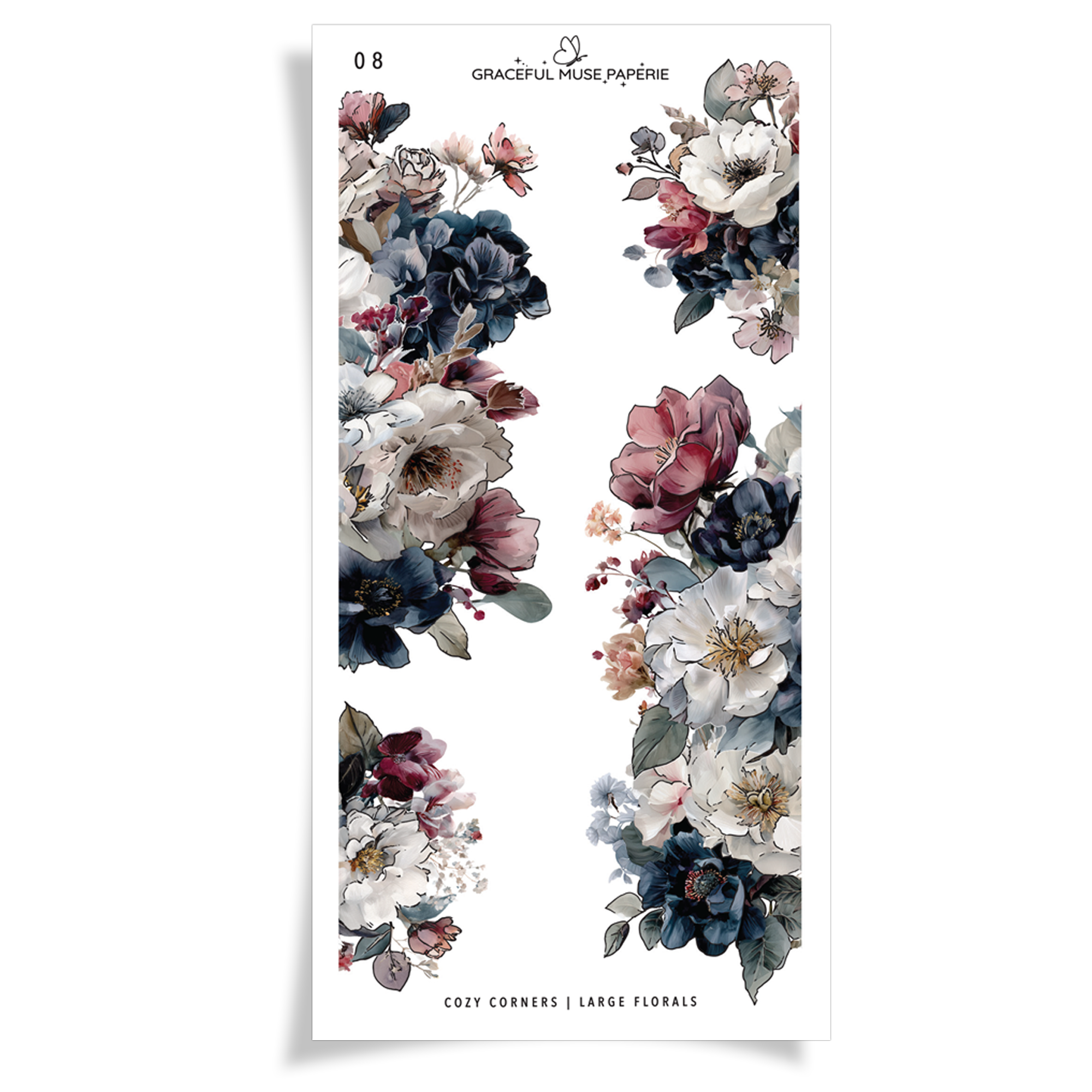 Large Florals - Cozy Corners
