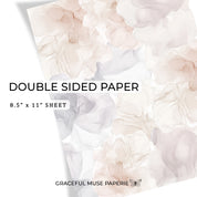 Cotton Tail Meadow - FOILED Kaksipuolinen paperi