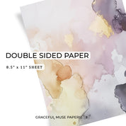 After The Rain - FOILED Kaksipuolinen paperi