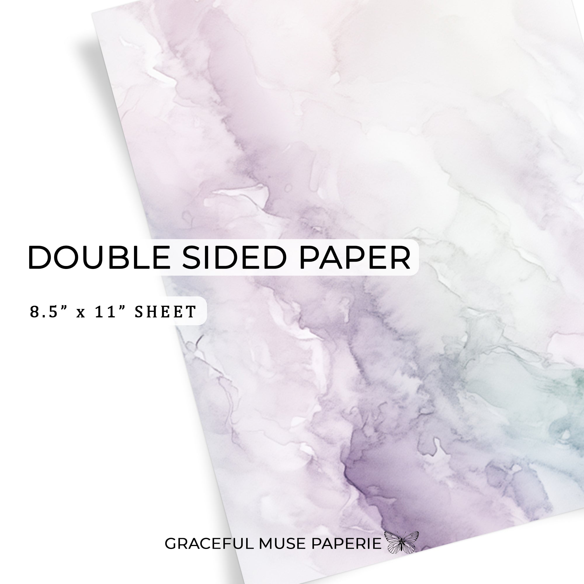 Cotton Tail Meadow - FOLIERTES doppelseitiges Papier