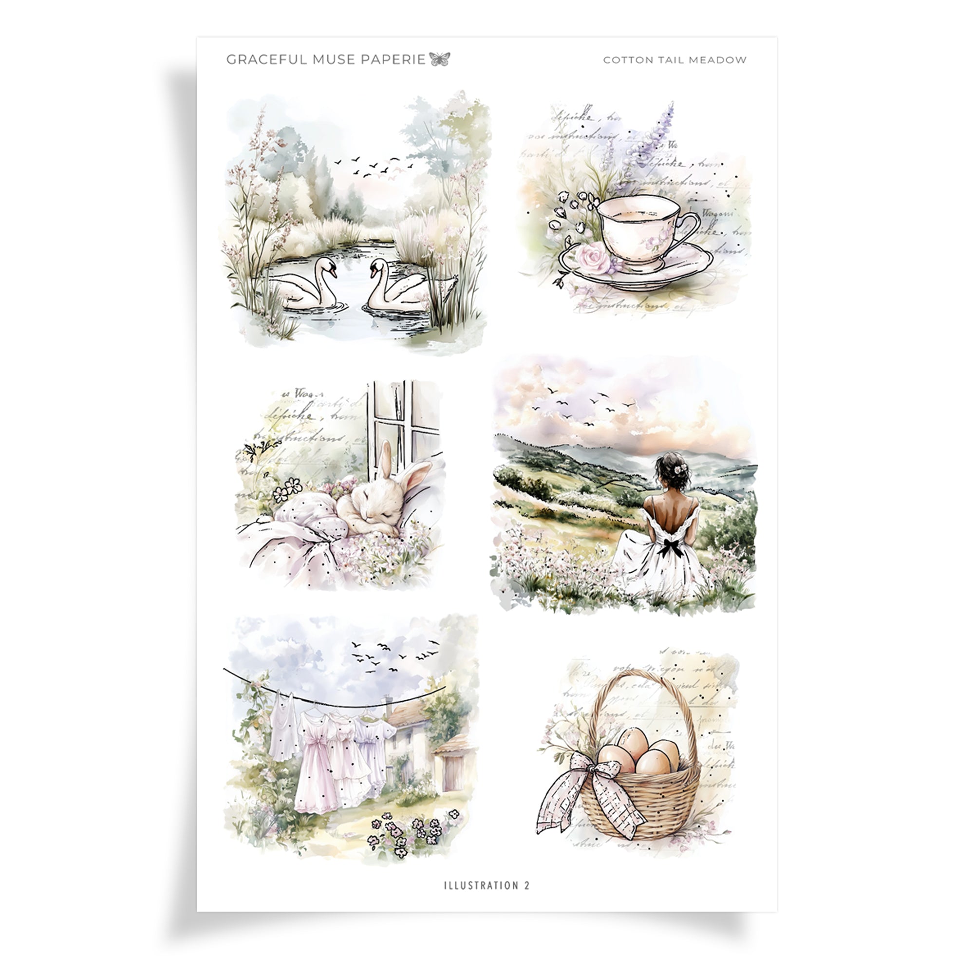 Kuvat 2 - Cotton Tail Meadow - FOILED