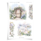 Suuret kuvitukset - Cotton Tail Meadow - FOILED