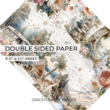 Endless Adventure- FOILED Double Sided Paper
