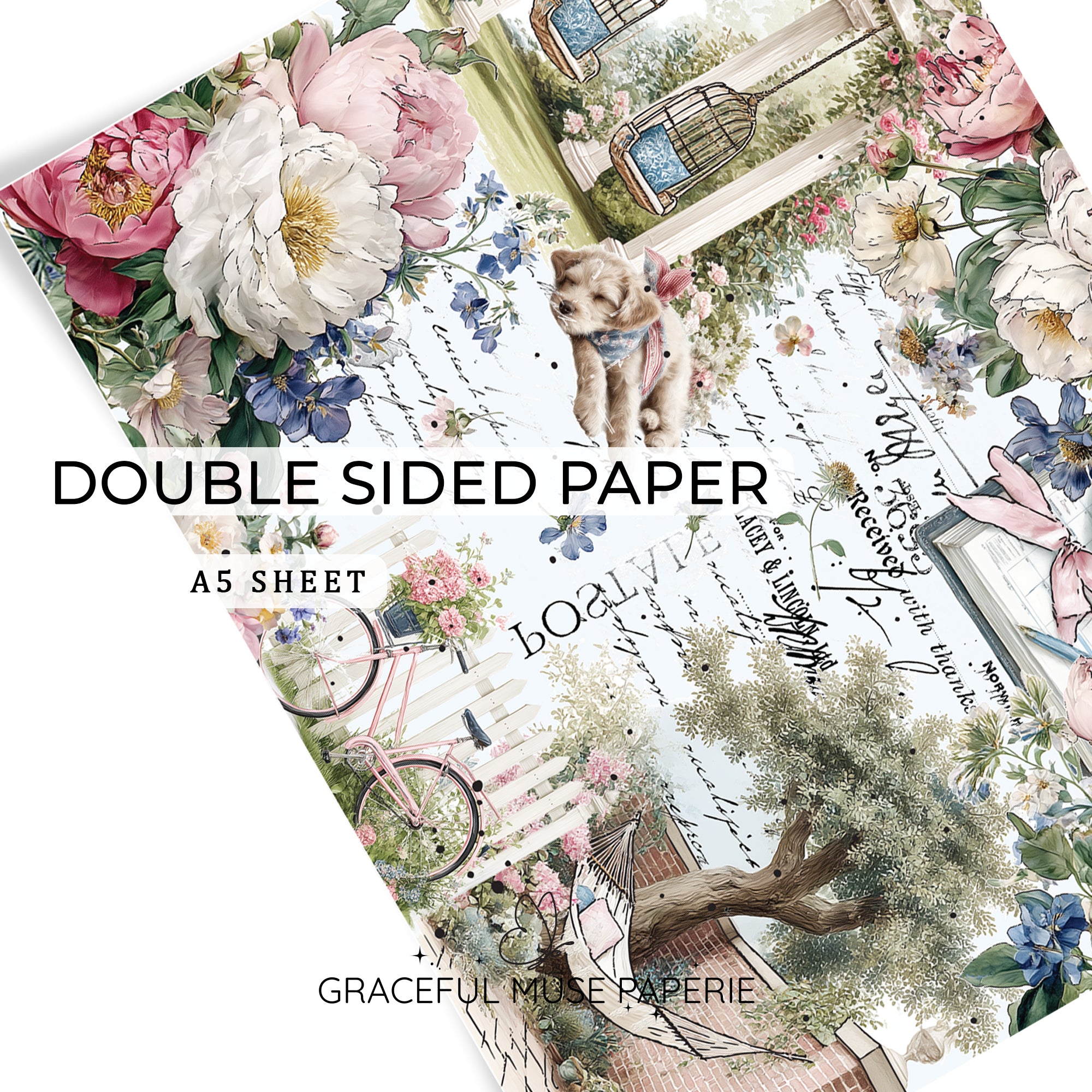 Staycation - FOILED Double Sided Paper