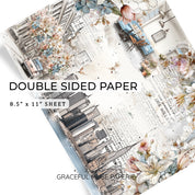 Audrey - FOILED Double Sided Paper