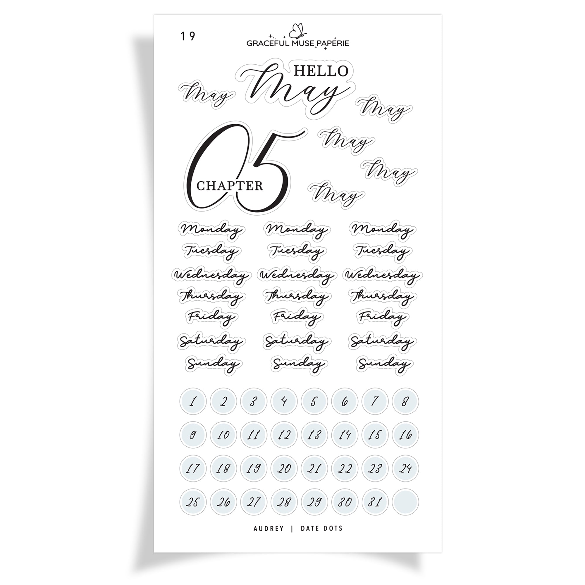 Date Dots - Audrey
