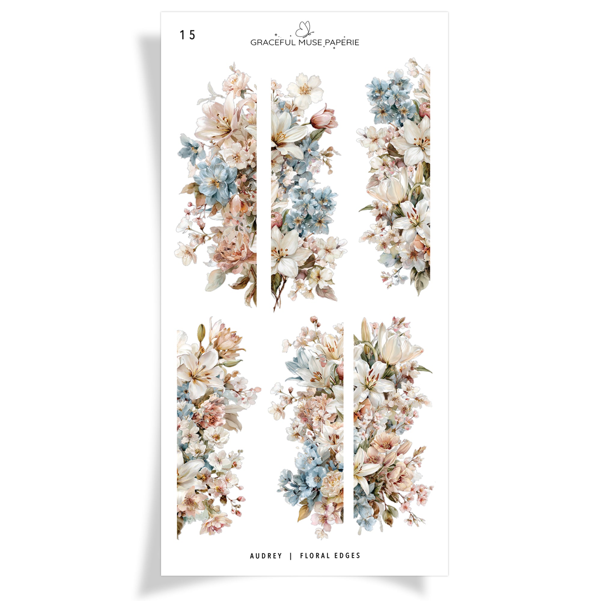 Floral Edges - Audrey