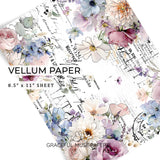 Santorini Sunset - Floral | Vellum