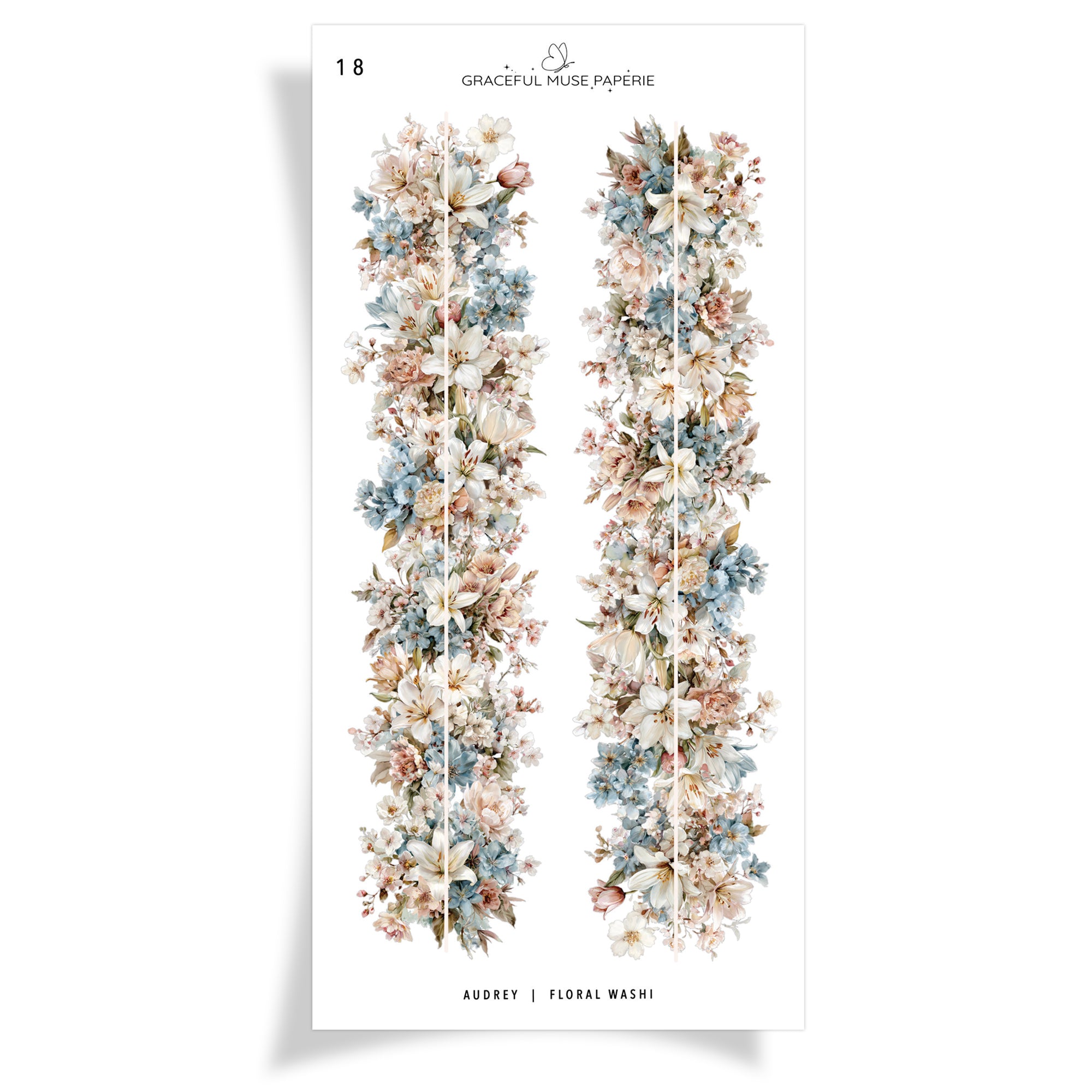 Floral Washi - Audrey