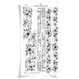Foiled Washi Strips - Audrey