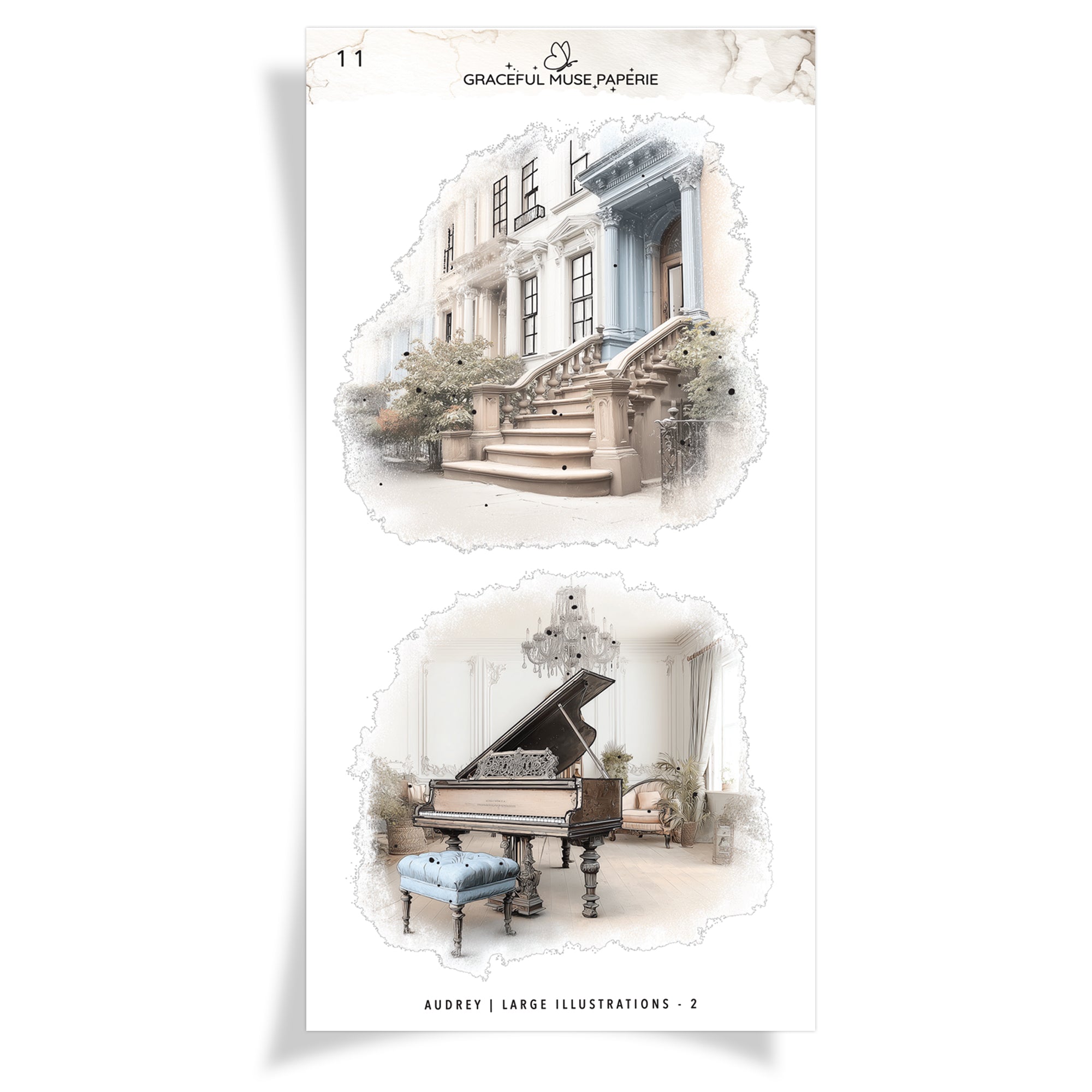 Large Illustrations 2 - Audrey
