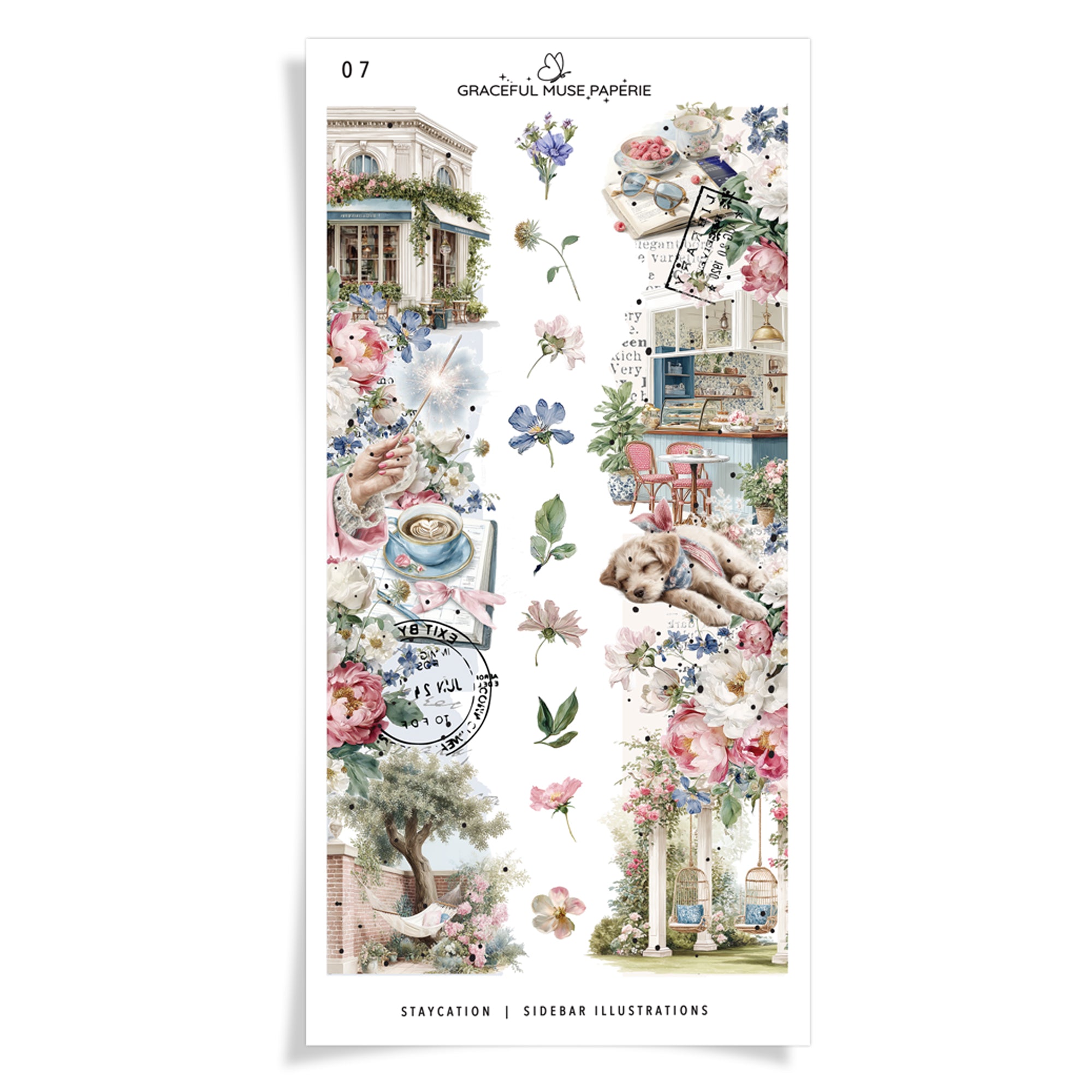 Sidebar Illustrations - Staycation