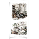 Large Illustrations  - Study Time 2.0 - FOILED