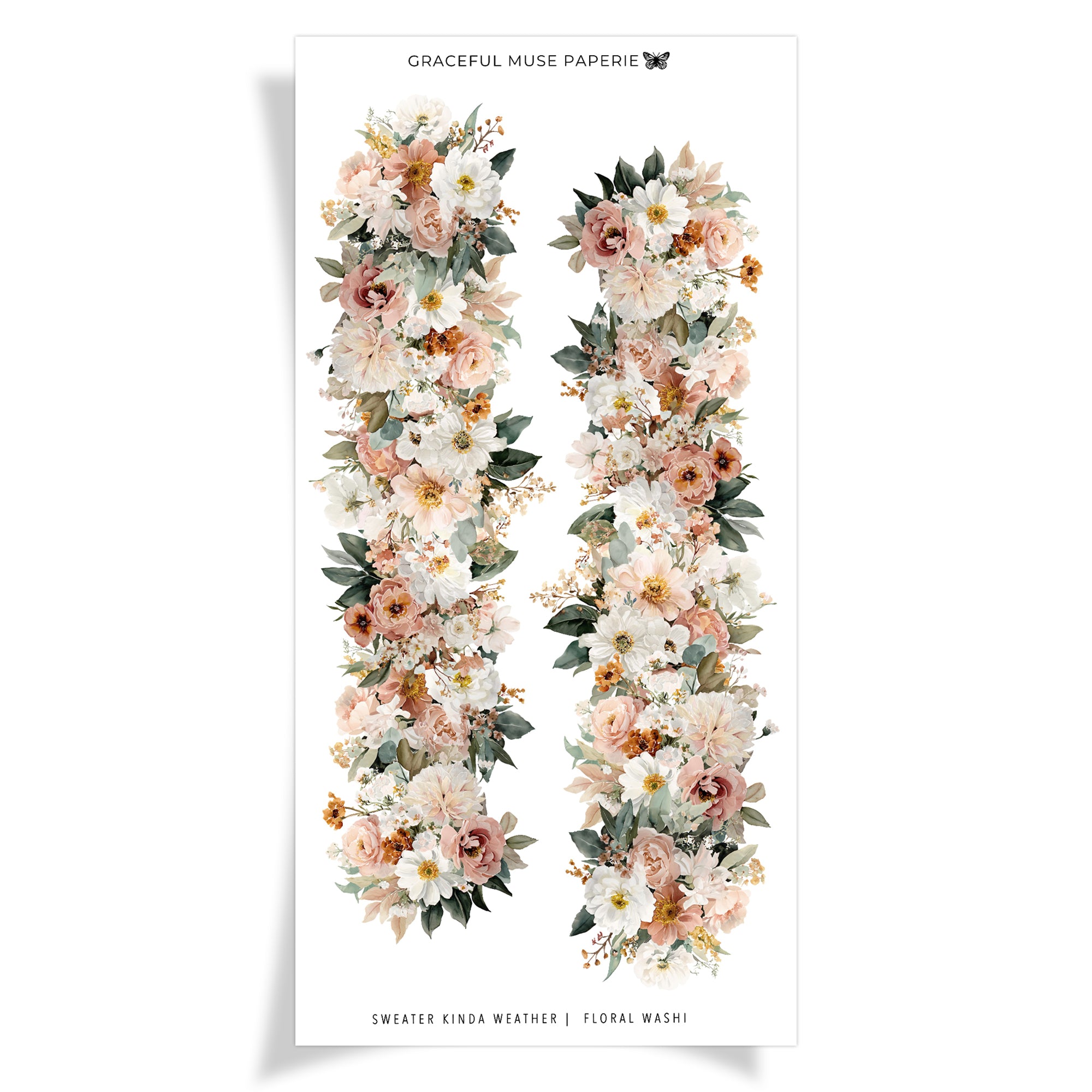 Floral Washi - Sweater Kinda Weather