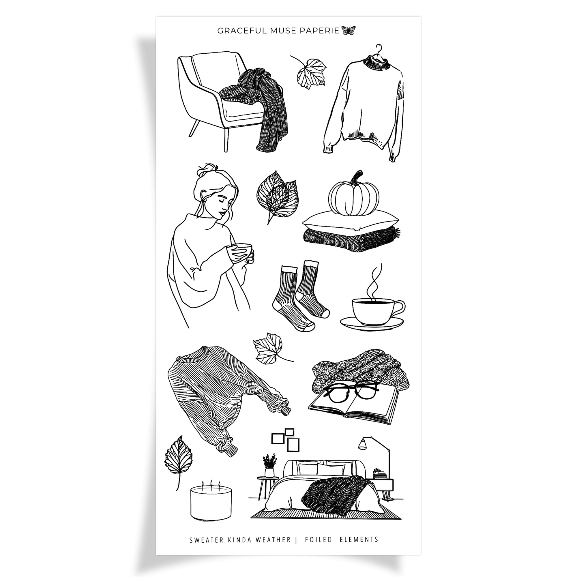 Foiled Elements - Sweater Kinda Weather - FOILED