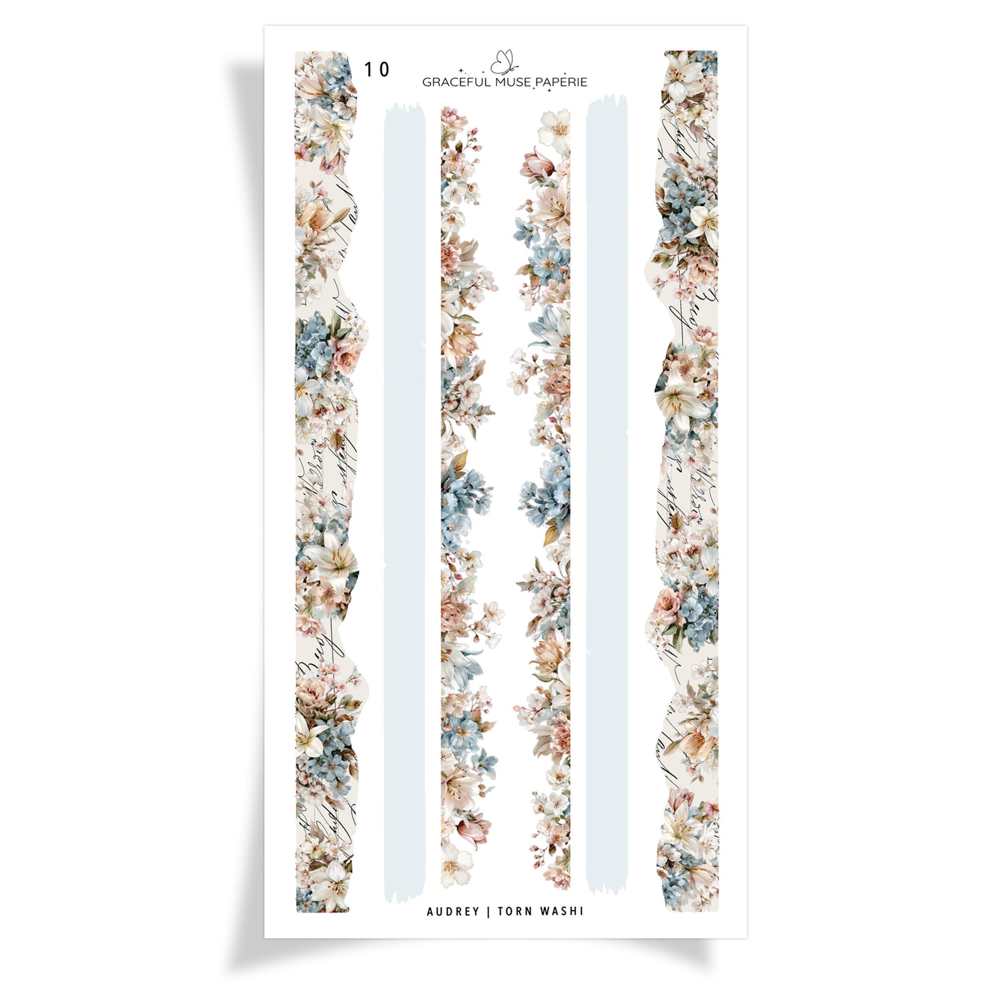 Torn Washi - Audrey
