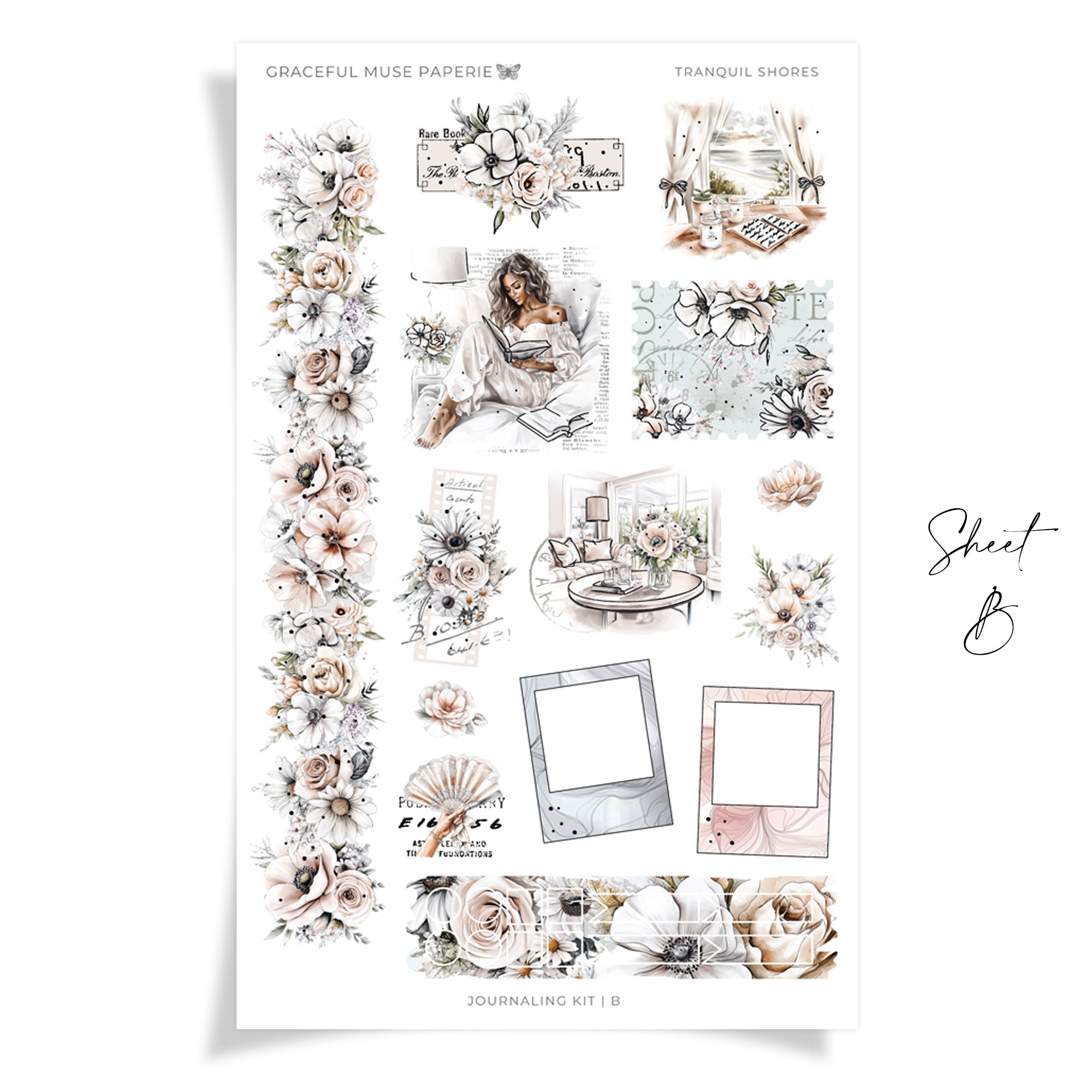 Tranquil Shores | Journaling Kit