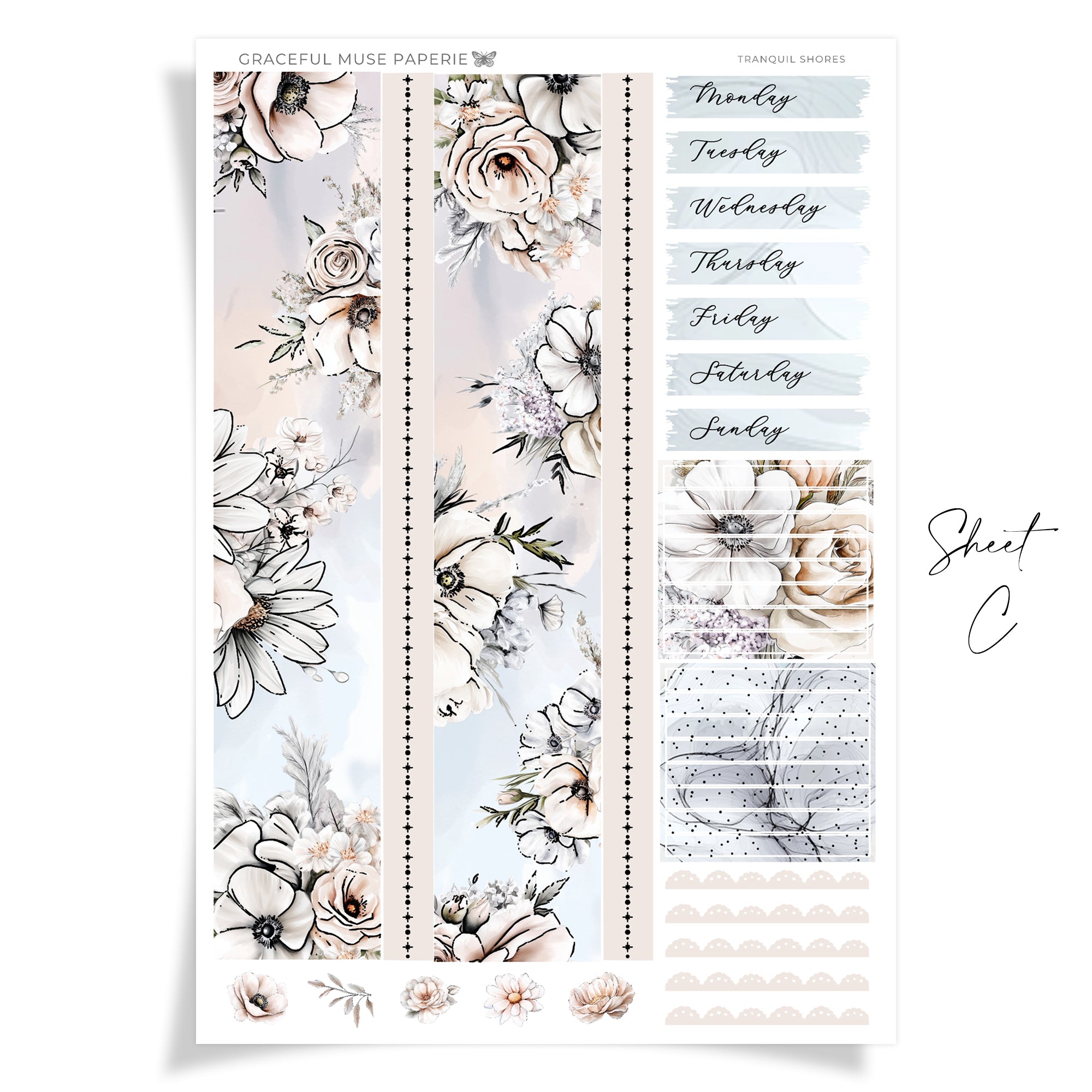 Tranquil Shores  | Gold Foil | SV Kit