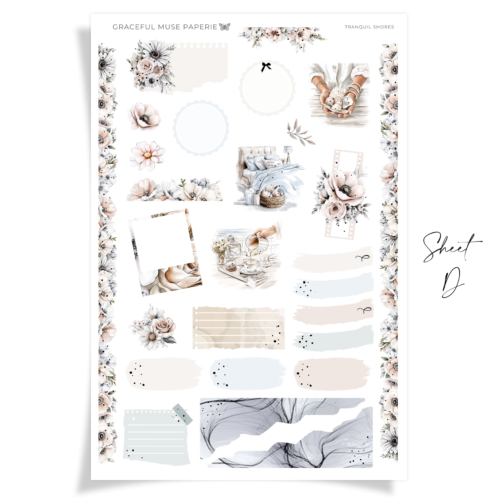 Tranquil Shores  | Gold Foil | SV Kit