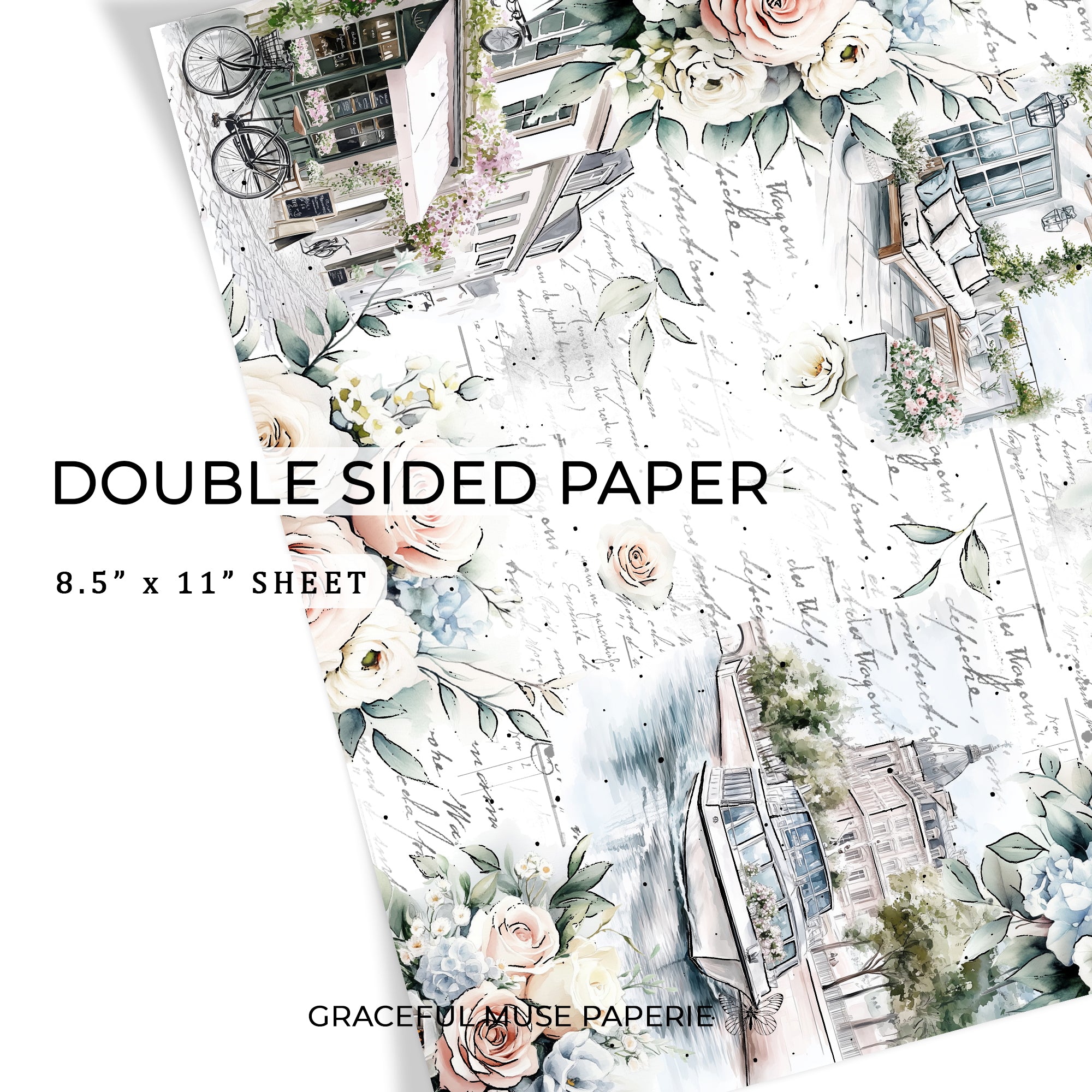 City Retreat - FOILED Double Sided Paper