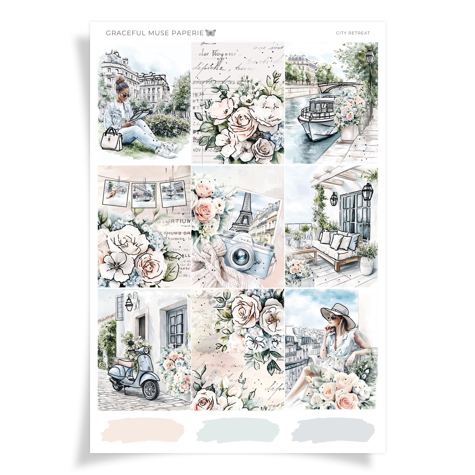 City Retreat |  Rose Gold Foil | SV Kit
