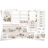 Flutterby | FOILED Hobonichi Cousin Weekly Sticker Kit