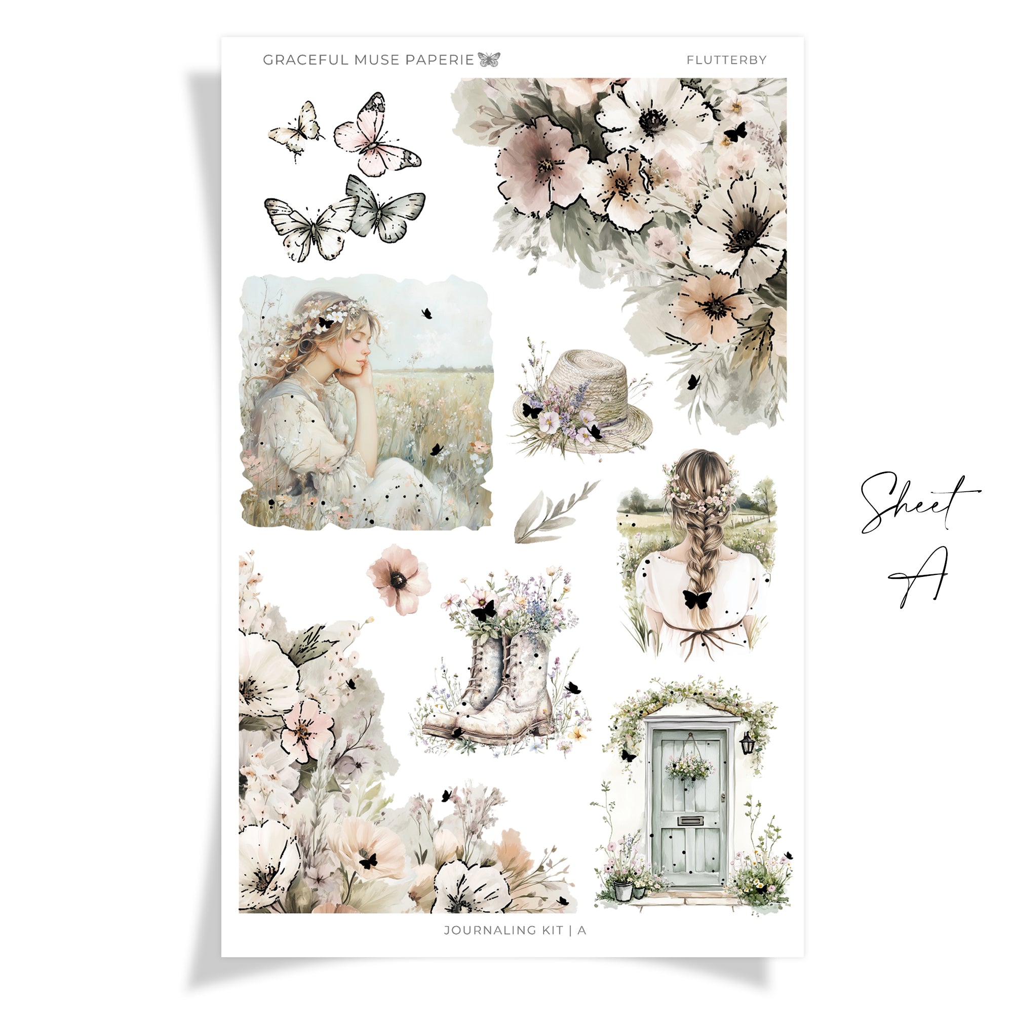 Flutterby | Journaling Kit